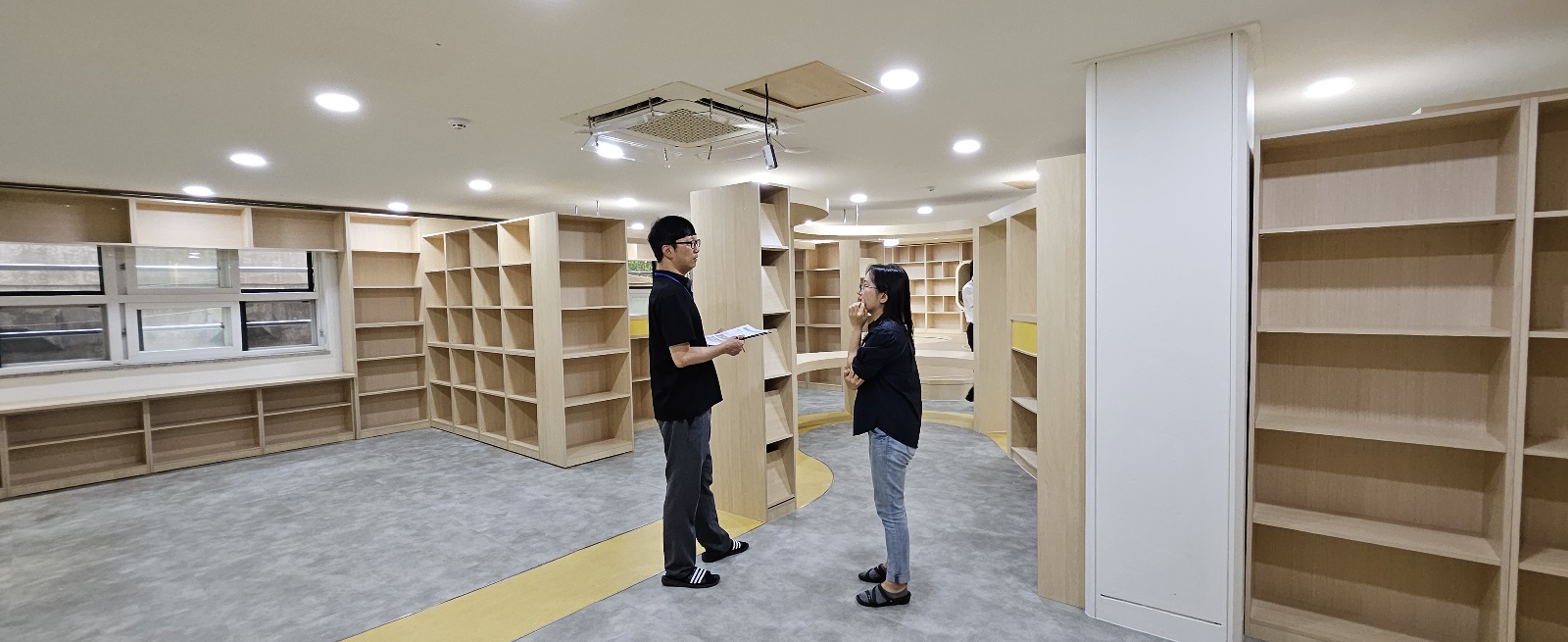대은초등학교 도서관 리모델링 이미지 2